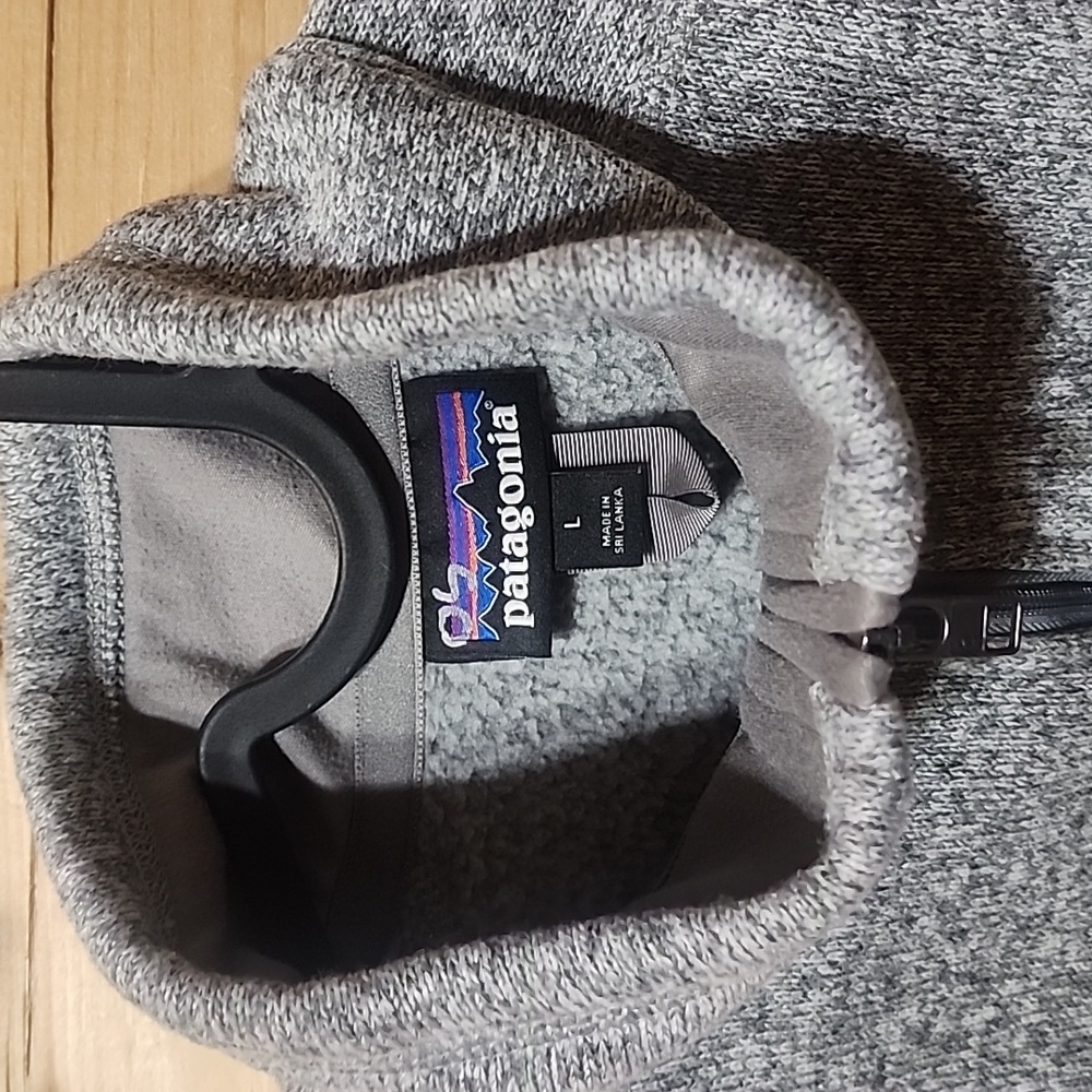 Patagonia Fleece Better Swester half zip jacket Size Large Women's - Picture 3 of 8